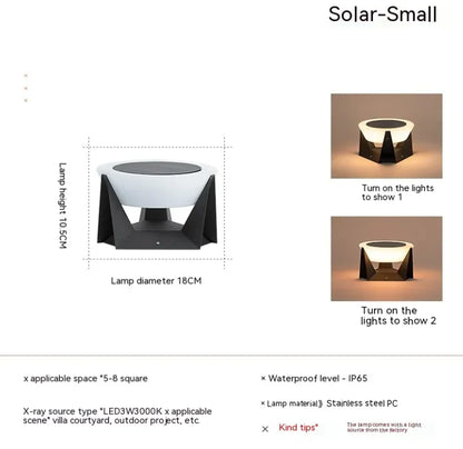 Solar Pillar Lamp