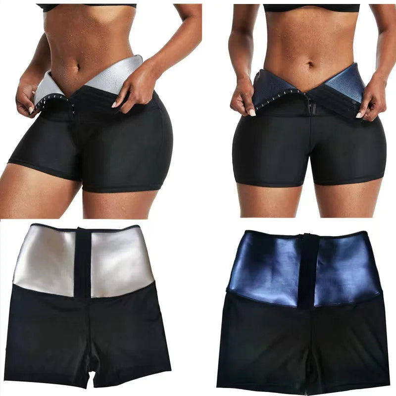 Sweat-breaking Clothes Button-up Abdominal Shorts